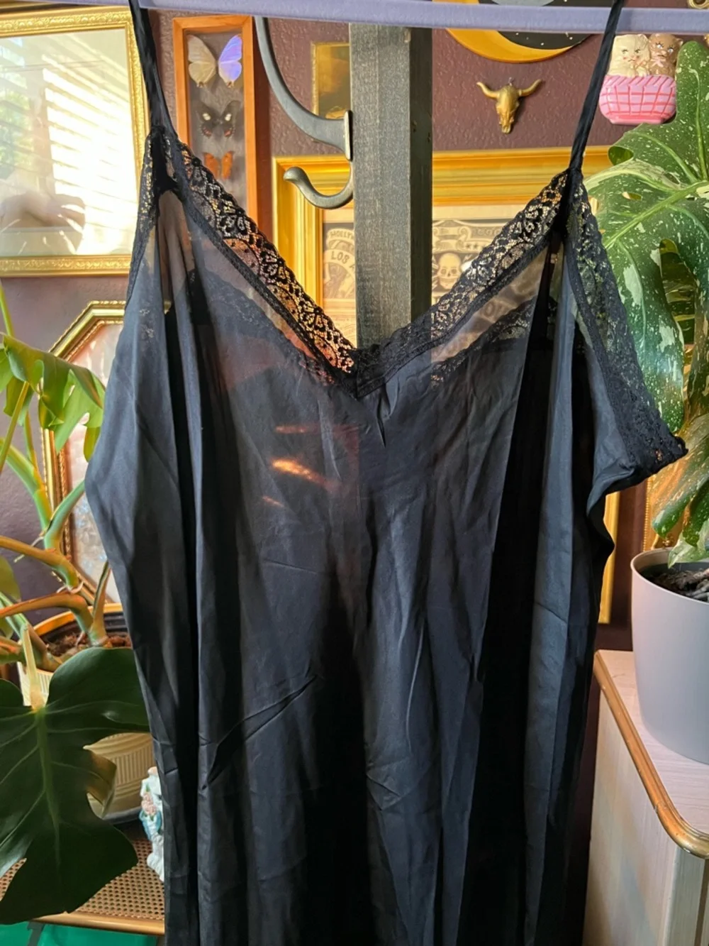 Johnny Was Jade Silk Slip Dress XL